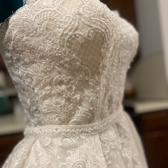 Oleg Cassini Wedding Dress - Picture 9 of 9